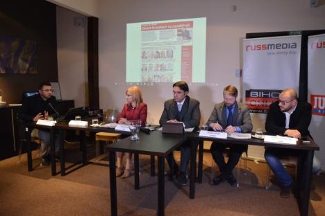 Prima dezbatere a candidaților la Deputăție: PSD-ista Adelina Coste, variațiuni pe tema traseismului (FOTO)