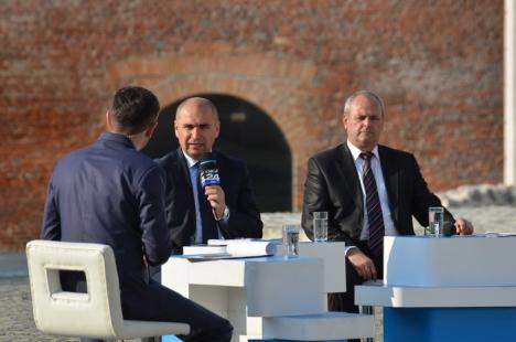 După ce s-a fălit că vrea să-l înfrunte pe Bolojan, Mang a lipsit de la dezbaterea televizată despre Oradea Mare (FOTO)