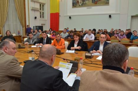 Dezbatere aprinsă. Orădenii au criticat proiectul strategiei de dezvoltare a oraşului până în 2020 (FOTO)