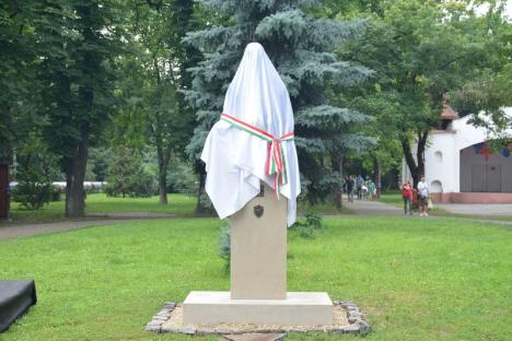 Bustul grofului Rhédey Lajos a fost dezvelit în Parcul Bălcescu (FOTO)