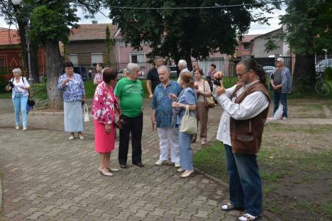 Bustul grofului Rhédey Lajos a fost dezvelit în Parcul Bălcescu (FOTO)