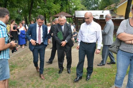 Bustul grofului Rhédey Lajos a fost dezvelit în Parcul Bălcescu (FOTO)