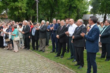 Bustul grofului Rhédey Lajos a fost dezvelit în Parcul Bălcescu (FOTO)