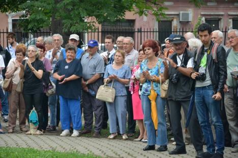 Bustul grofului Rhédey Lajos a fost dezvelit în Parcul Bălcescu (FOTO)