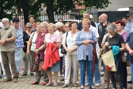 Bustul grofului Rhédey Lajos a fost dezvelit în Parcul Bălcescu (FOTO)