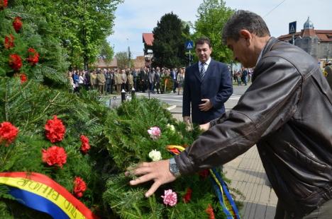 Generalul Traian Moşoiu, omagiat la 95 de ani de la eliberarea Oradiei, în prezenţa strănepotului acestuia (FOTO/VIDEO)