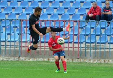 Debut cu stângul: FC Bihor a cedat cu 1-3 jocul cu Fortuna Poiana Câmpina (FOTO)