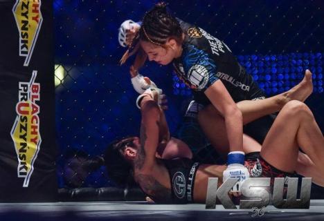 Diana, eleva lui Sandu Lungu, se bate diseară în cea mai mare gală MMA din Europa (FOTO/VIDEO)