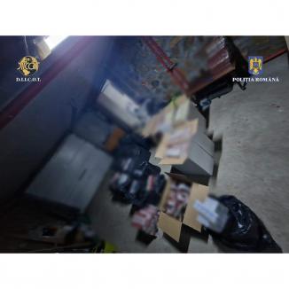 Percheziţii în Bihor, într-un dosar cu ţigări de contrabandă din Serbia. Ce au găsit anchetatorii (FOTO/VIDEO)