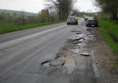 Ghilea: Ruşinea şefului CNADNR nu îi consolează pe şoferii care îşi rup maşinile pe DN 76 între Oradea şi Beiuş