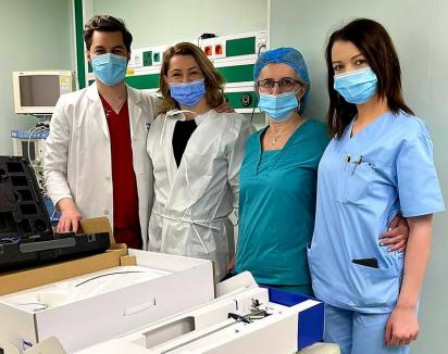Spitalul Judeţean din Oradea, dotat cu ureteroscoape de 22.000 de euro de o asociaţie locală