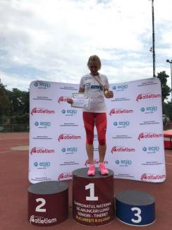 Dorina Korozsi s-a impus în probele de 1500 m şi 800 m la Naţionalele de Atletism Masters din București (FOTO)