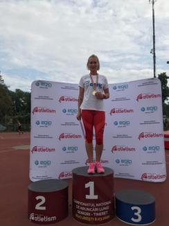 Dorina Korozsi s-a impus în probele de 1500 m şi 800 m la Naţionalele de Atletism Masters din București (FOTO)