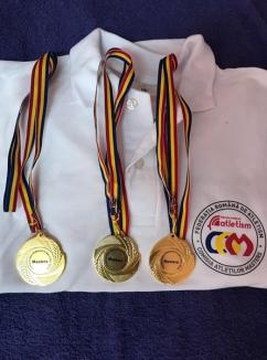 Atleta orădeană Dorina Korozsi, triplă campioană naţională de masters la atletism (FOTO)