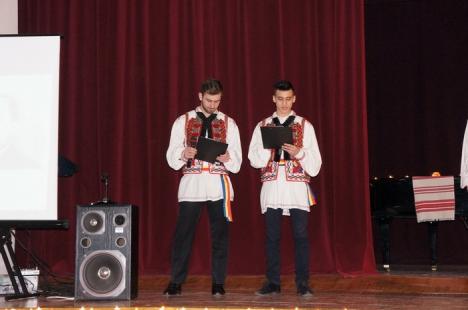 Dragobetele, la Liceul Greco-Catolic: Tradiţiile româneşti trăiesc prin copii (FOTO)