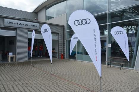 Aviz pasionaţilor de maşini puternice şi elegante: D&C Oradea pune şapte modele la dispoziţia orădenilor dornici să testeze Audi! (FOTO)