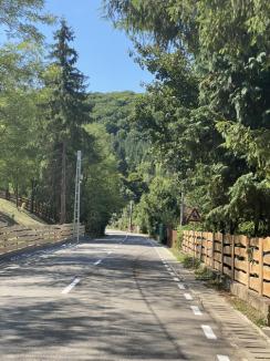 Slavă Domnului, l-au terminat! Drumul Judeţean dintre Dobreşti şi Vârciorog a fost modernizat, după licitaţii cu cântec (FOTO)