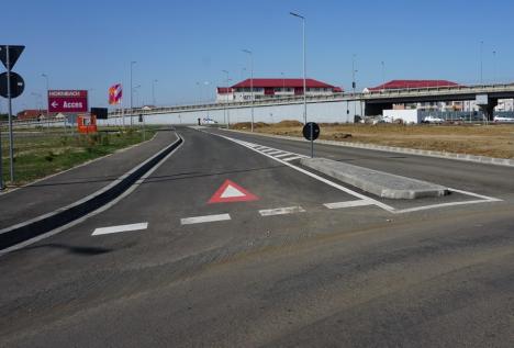 Drumul colector care leagă șoseaua de centură de Calea Aradului a fost dat în folosință (FOTO)