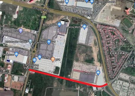 Construcţia drumului de legătură dintre Calea Aradului şi Piaţa 100 din Oradea va începe în iulie (FOTO / VIDEO)