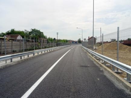 În sfârşit! Drumul rapid din Oradea se deschide vineri traficului rutier pe întregul său traseu (FOTO)