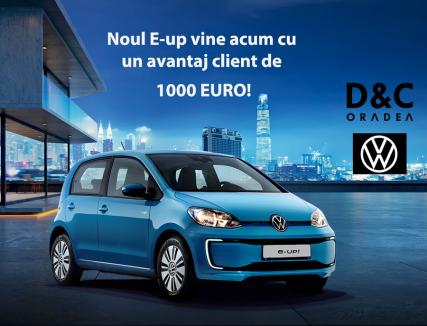 Treci pe electric cu D&C Oradea și ai 1.000 de euro avantaj client la orice E-up cumpărat