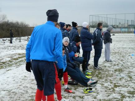 FC Bihor și CSC Sânmartin au remizat, într-un amical desfășurat la Stadionul Luceafărul (FOTO)