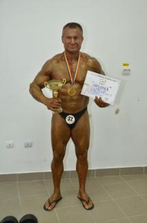 Victorie cu repetiţie: Culturistul Ion Marin a câştigat pentru a doua oară consecutiv titlul de campion naţional (FOTO)