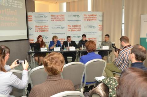 Prima campanie din Transilvania împotriva contrabandei cu ţigarete a fost lansată la Oradea (FOTO)