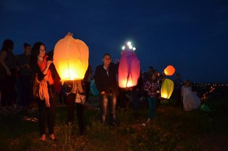 ASUOfest s-a terminat cu lampioane colorate "aruncate" peste oraş (FOTO)