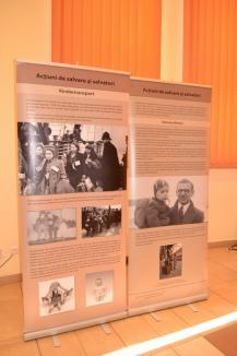 Lumini în noapte: Expoziţia omagiu pentru cei care au salvat evrei în timpul Holocaustului, vernisată în prezenţa ambasadorului Danemarcei (FOTO)