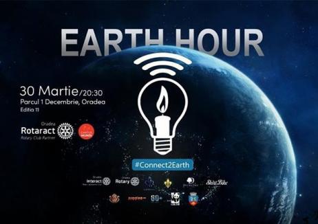 Earth Hour 2019: Sâmbătă, de la ora 20:30, Oradea stinge luminile!
