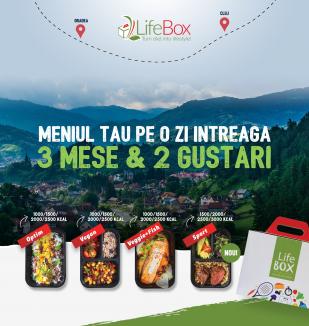 Adoptă un stil de viață sănătos cu noile meniuri LifeBox pregătite în Oradea! (FOTO)