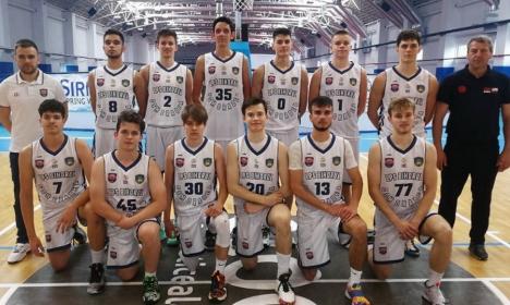 Oradea găzduieşte turneul final al Campionatului Naţional U18 la baschet masculin