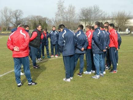 FC Bihor şi CS Oşorhei se întâlnesc, miercuri, într-un amical 