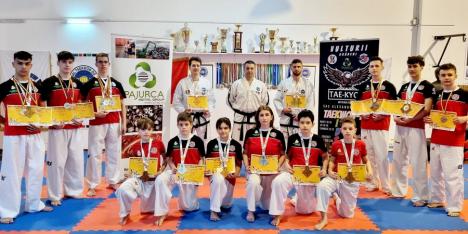 17 medalii pentru 'vulturii orădeni' la Naţionalele de taekwondo