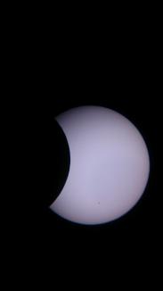 Cum s-a văzut eclipsa la Oradea (FOTO)