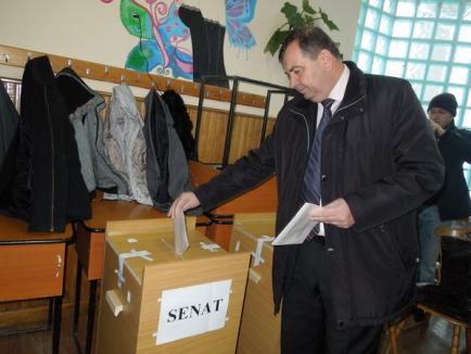 Ghilea la vot: "Drumurile din judeţ sunt impracticabile, va fi greu de venit la vot"  (FOTO)