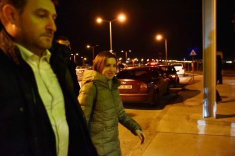 Maia Sandu, la plecarea din Oradea: „Aveți un oraș foarte frumos, felicitări!”. S-a văzut cu Birta și cu Bolojan (FOTO / VIDEO)
