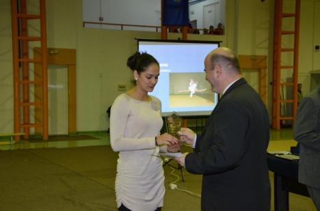 Cornelia Deiac şi Marius Ilaş au fost desemnaţi sportivii anului la CSU Oradea (FOTO)