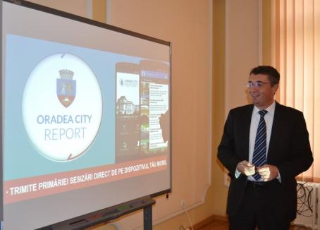 Oradea City Report: Primăria a lansat o aplicaţie informatică pentru sesizarea problemelor din oraş