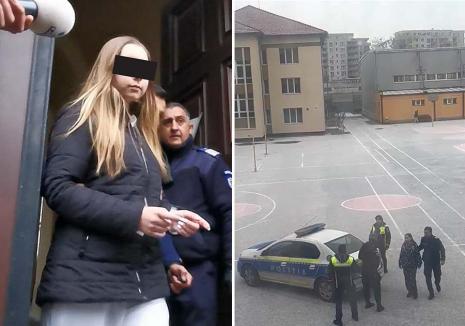 Curtea de Apel Oradea: Eleva care a înjunghiat un pedagog de la Colegiul Traian Vuia rămâne în Arestul Poliţiei