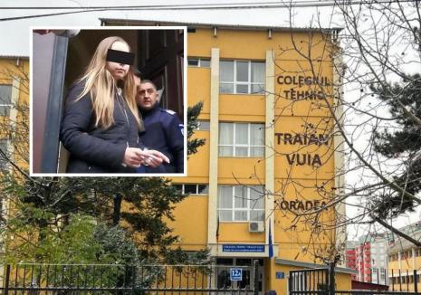 Eleva care a înjunghiat un pedagog de la Colegiul Traian Vuia din Oradea merge în arest la domiciliu