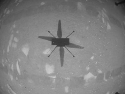 Moment istoric: Un mini-elicopter al NASA a zburat pe Marte (VIDEO)