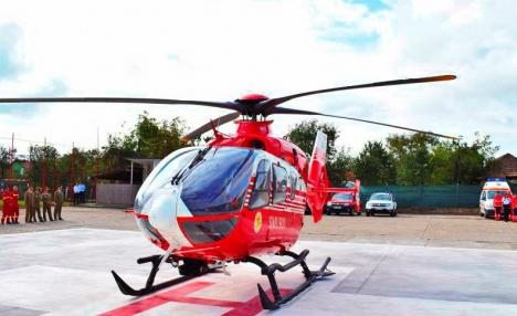 Salvarea vine din Sălaj! Un elicopter SMURD din Jibou va interveni în situaţiile de urgenţă din Bihor