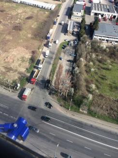 Atenţie, șoferi, Poliţia Bihor vă urmăreşte din elicopter! Imagini spectaculoase (FOTO/VIDEO)