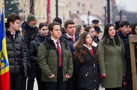 Festivități dedicate lui Mihai Eminescu, la Oradea: „Singurul mod de a-l omagia este să-l citim și să-l recitim. Fără asta, nu există” (FOTO/VIDEO)