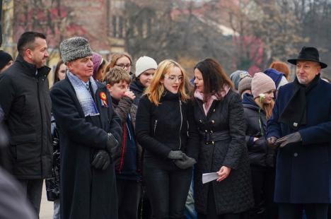 Festivități dedicate lui Mihai Eminescu, la Oradea: „Singurul mod de a-l omagia este să-l citim și să-l recitim. Fără asta, nu există” (FOTO/VIDEO)