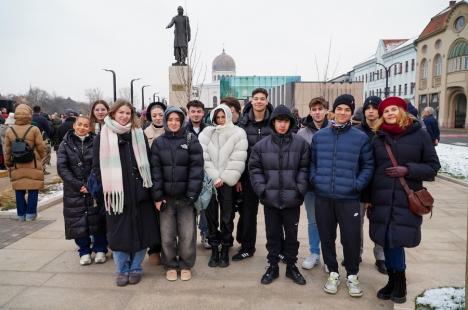 Festivități dedicate lui Mihai Eminescu, la Oradea: „Singurul mod de a-l omagia este să-l citim și să-l recitim. Fără asta, nu există” (FOTO/VIDEO)