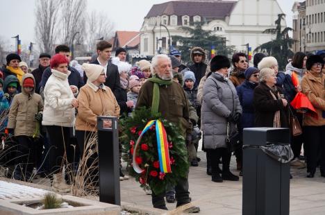 Festivități dedicate lui Mihai Eminescu, la Oradea: „Singurul mod de a-l omagia este să-l citim și să-l recitim. Fără asta, nu există” (FOTO/VIDEO)