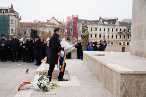 Festivități dedicate lui Mihai Eminescu, la Oradea: „Singurul mod de a-l omagia este să-l citim și să-l recitim. Fără asta, nu există” (FOTO/VIDEO)